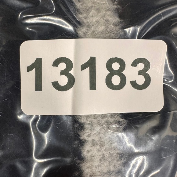 Sezane Sweater Trudy Jumper Womens S Navy Blue White Moahir‎ Wool Blend Luxury - Picture 9 of 9